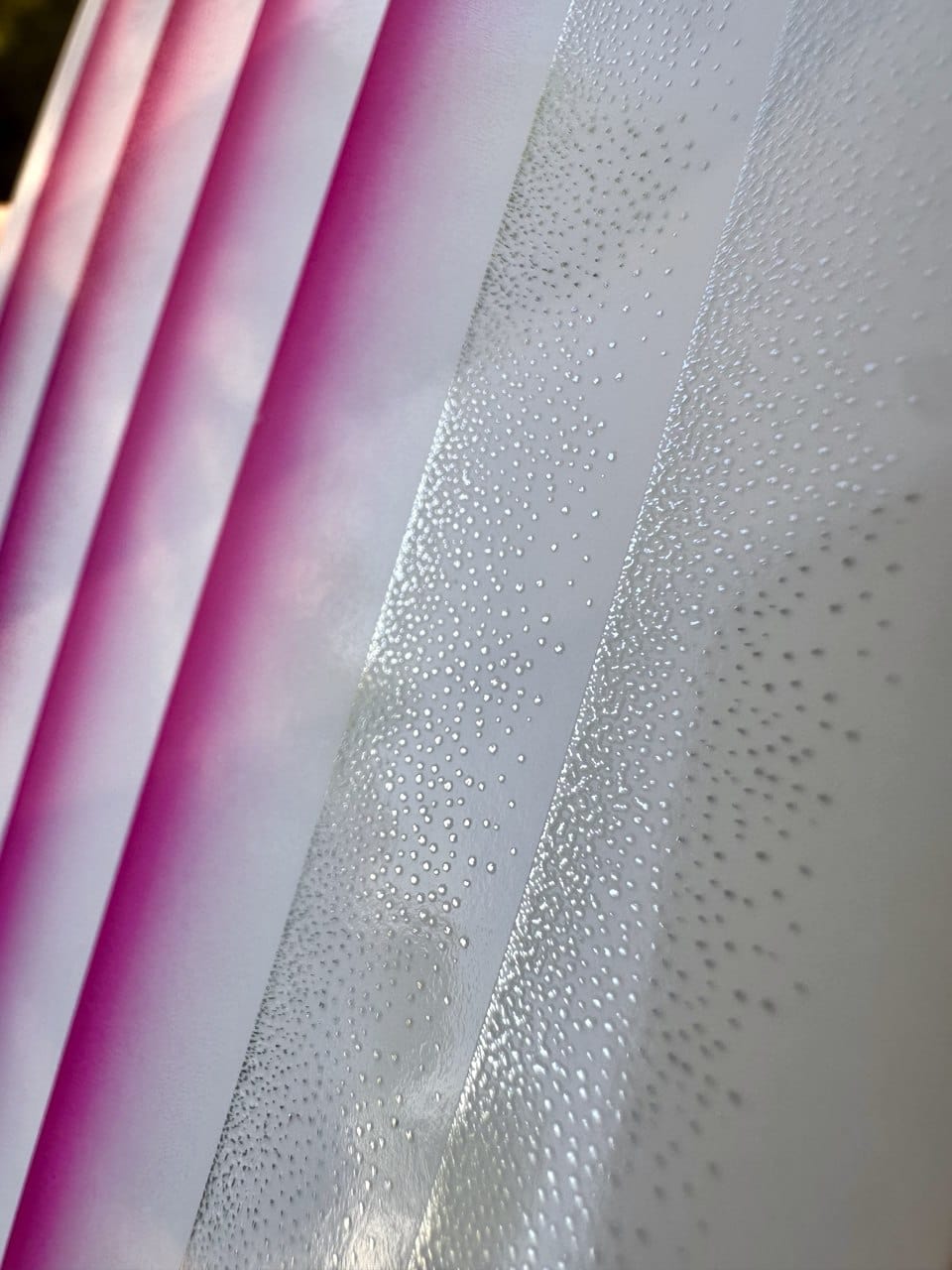 UA Slider 2D Nail Decal CF-631 Nail Water Decal Silver FOIL/ Pink & Silver Ombre Gradient/ Ombré Fade/ French Nails