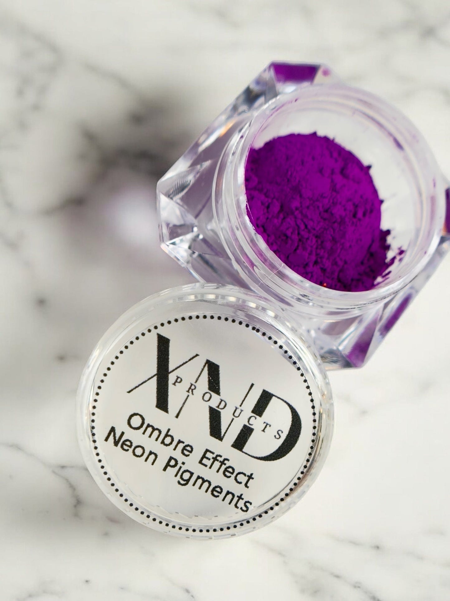 XND Products Nail Chromes & Pigments Ombre Effect Neon Pigment- Purple