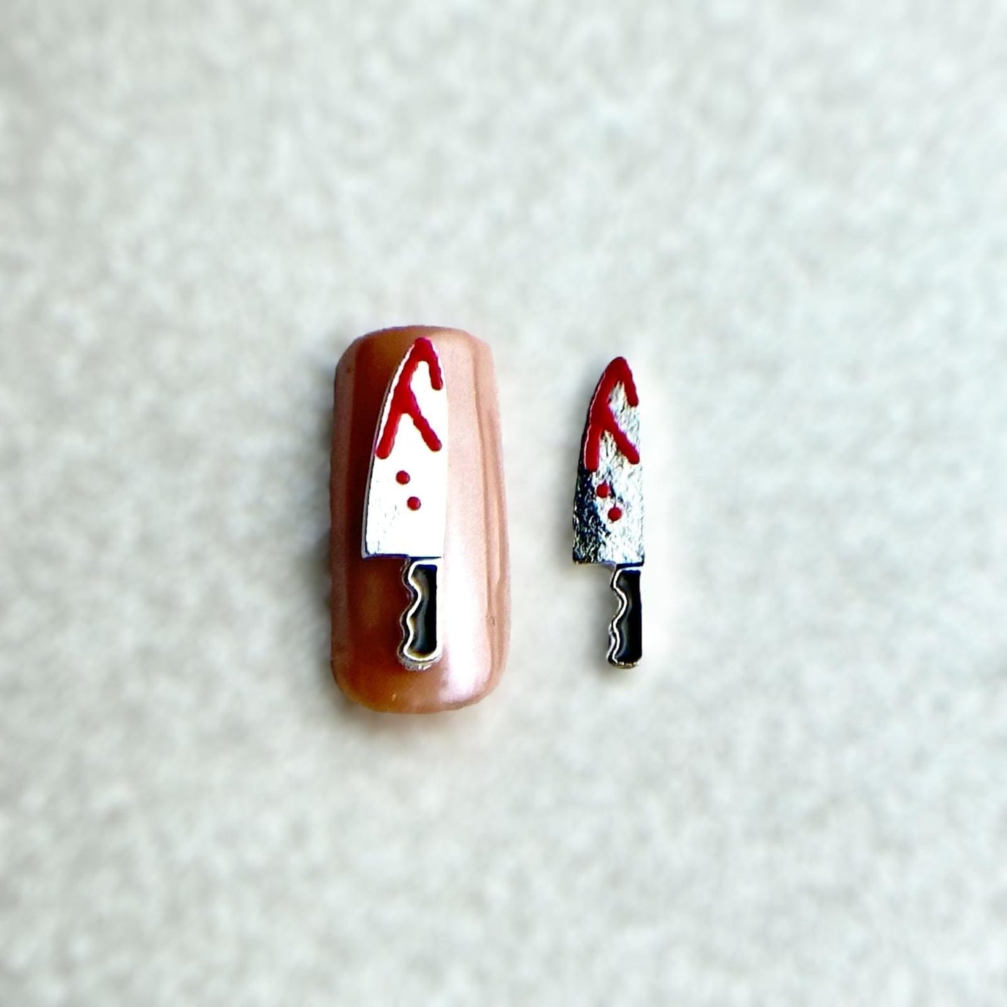 XND Products Nail Charms Nail Charm (2 pcs) - Halloween knife nail art charm