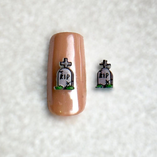 XND Products Nail Charms Nail Charm (2 pcs) - Tombstone Halloween Series