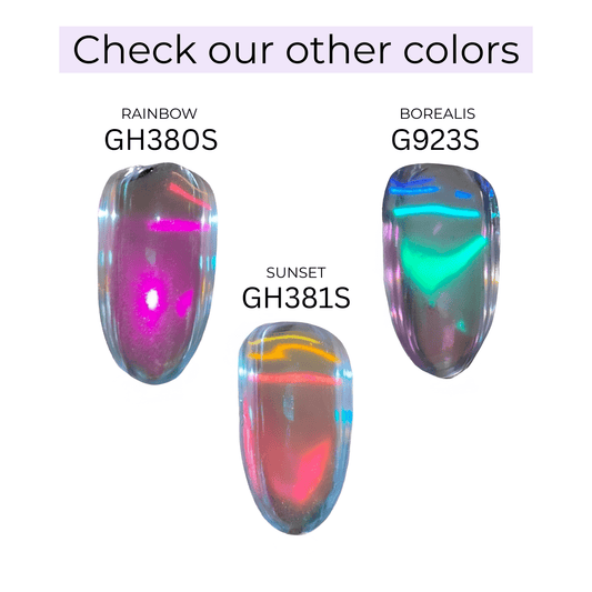 XND Products Nail Chromes & Pigments Borealis - Super Aurora Chrome Powder – Multichrome Nail Art Pigment
