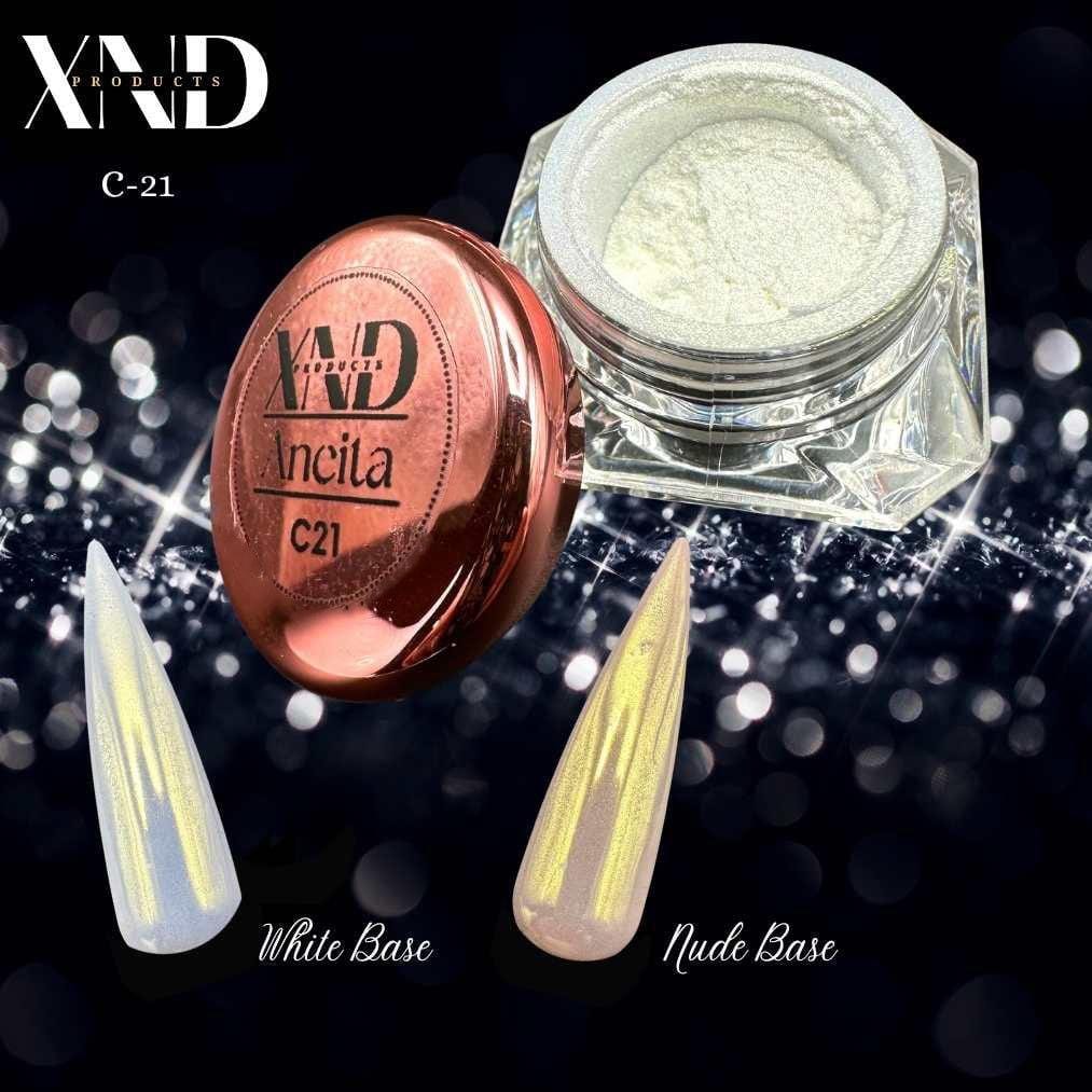 XND Products Nail Chromes & Pigments Aneita - Celestial Collection, Aurora Pearl Chrome