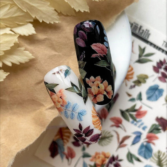 XND Products 2D Nail Decal TM-1162 / Nail Decal 2D/ Floral & Plants/Summer/ Tropical
