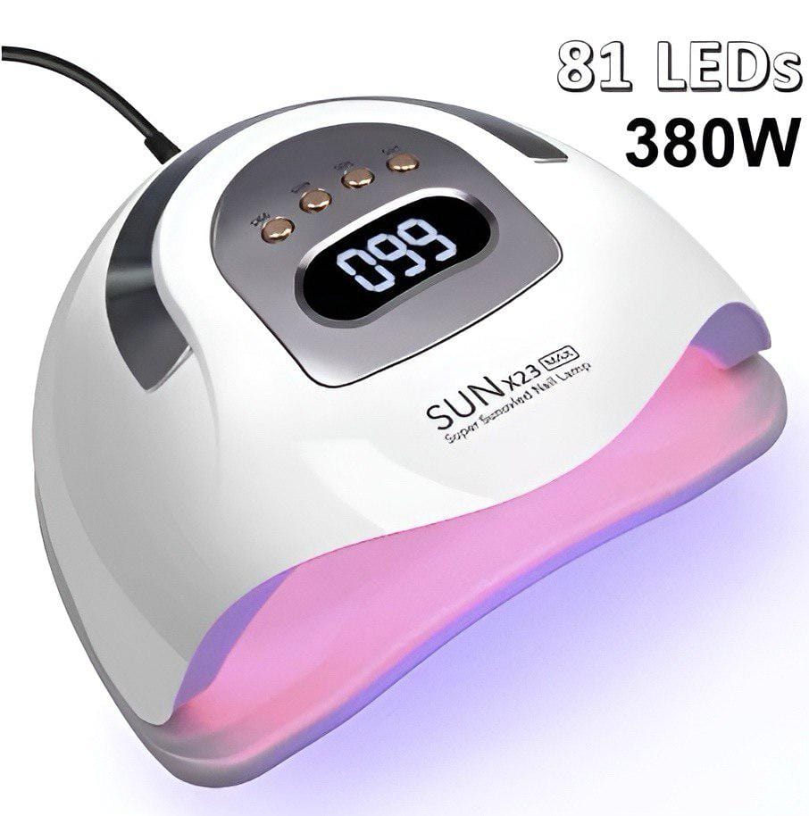 XND Products Nail Art Tools 380W Professional Nail Dryer LED UV Lamp for Nails Gel Polish Dryer Light, Gel Curing Nail Art Accessories