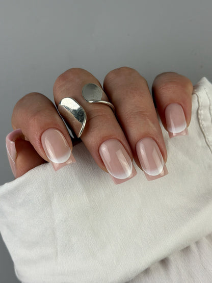 New Max 2D Nail Decal FC-115 /Nail Water Decal, French Tip, French Line, White French