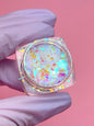 Opal Aurora Flakes, Opal Flake, Holographic Flakes, Fairy Iridescent Flakes