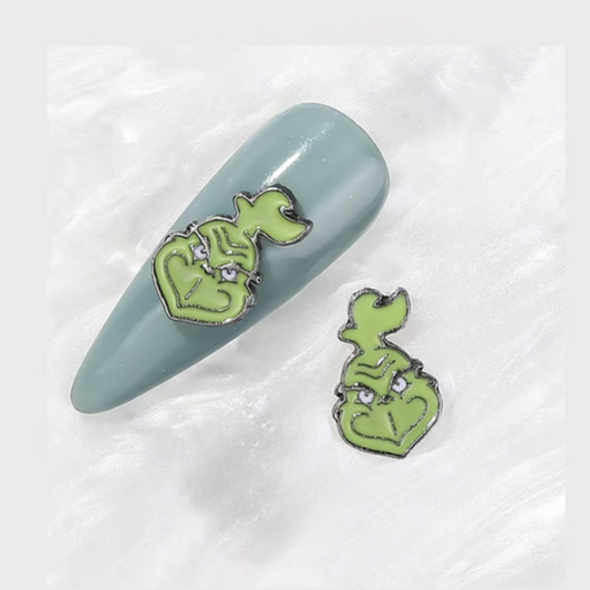 Nail Charm (2 pcs) - Grinch