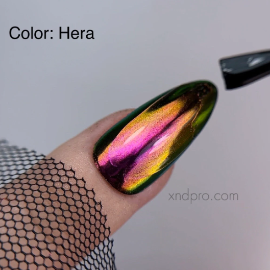 Hera - Goddess Collection / Chameleon Color Shifting Nail Chrome Powder - Xochi Nail Designs LLC