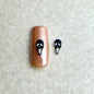 Nail Charm (2 pcs) - Scream Face Halloween