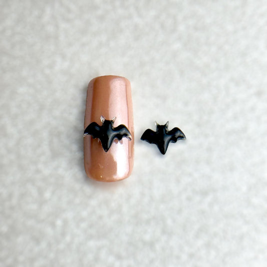 Nail Charm (2 pcs) - Halloween Bat