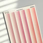 XND Products 2D Nail Decal OWB-8 Nail Water Decal – French Ombré Effect Strip | Seamless Gradient Design