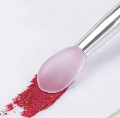 Transparent Silicone Applicator for Easy Chrome Mirror Effect