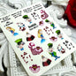 3D-337 / 3D Nail Decal, Alice in wonderland - Xochi Nail Designs LLC