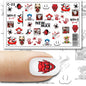 C-23 / Nail Decal 2D /Halloween/ Spooky Nails - Xochi Nail Designs LLC