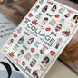 New Max 2D Nail Decal FC-45 / Nail Decal 2D / Valentine's Day