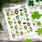 CL-37 / Nail Decal 2D St. Patrick's Day/ Gnomes/Lucky - Xochi Nail Designs LLC