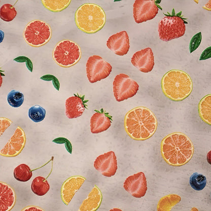 Self Adhesive Nail Sticker / Fruit 5D Embossed with Lemon/ Orange/ Strawberry/ Blueberry/ Cherry