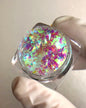 Opal Aurora Flakes 2, Opal Flake, Holographic Flakes, Fairy Iridescent Flakes