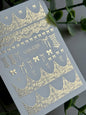 UA Slider 2D Nail Decal Fg-331 Gold Foil Lace & Bow Nail Water Decals - French Tips & Nail Art